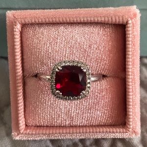 NWOT SIZE 9 Ruby ring